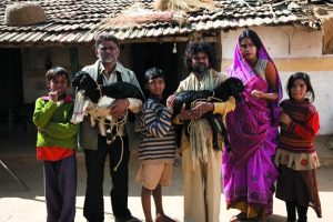 Film «Peepli Live» in der Aula Palottis, Schiers