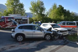 Zizers: Frontalkollision fordert drei Verletzte