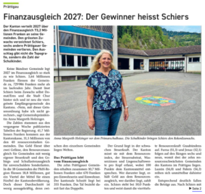 Schiers gewinnt durch SP-Standortpolitik